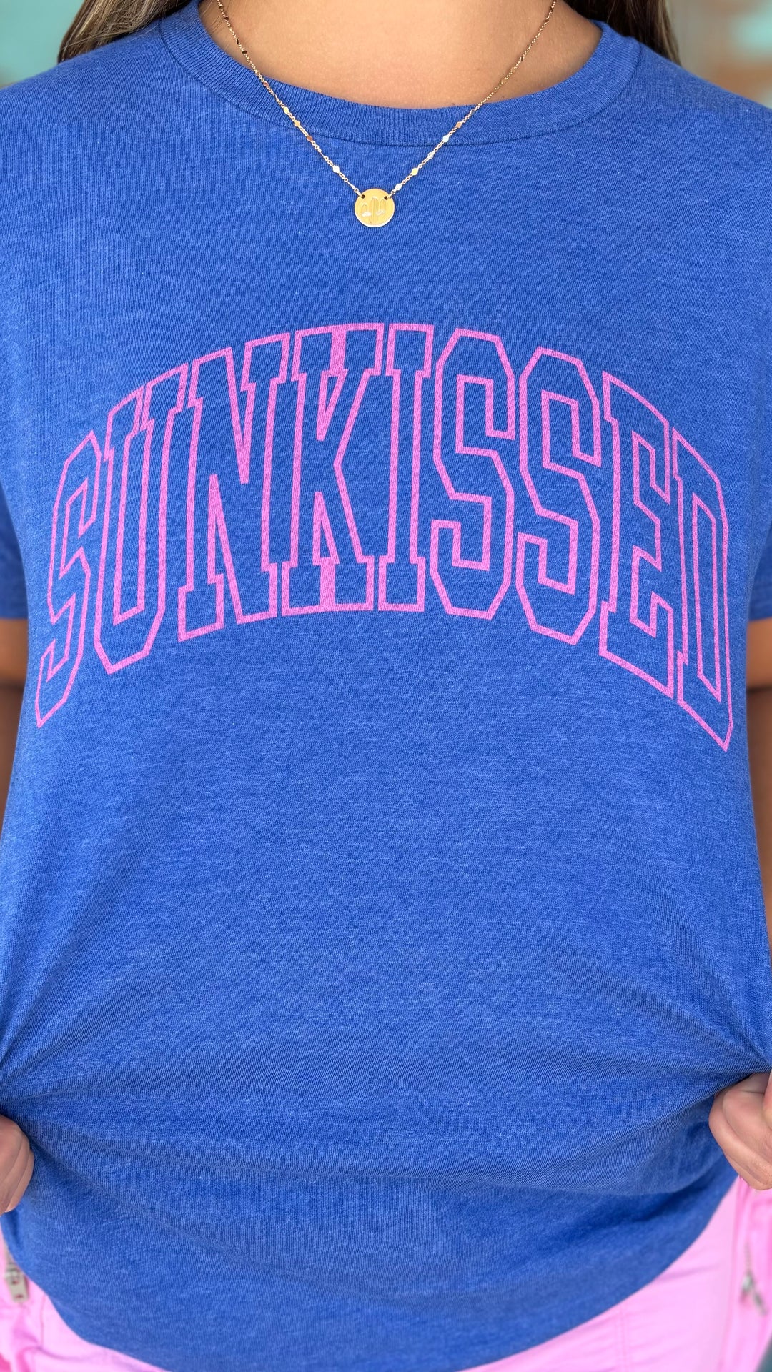 Sunkissed Summer Graphic Tee-Graphic Tees-Envy Stylz Wholesale-Evergreen Boutique, Women’s Fashion Boutique in Santa Claus, Indiana