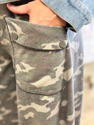 Walk This Way Camo Joggers