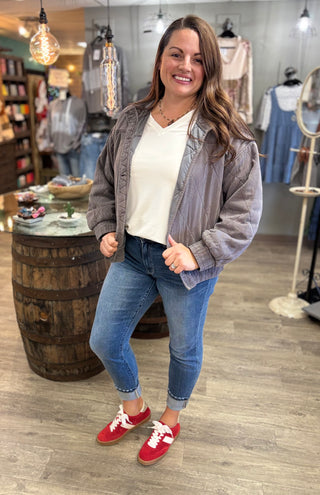 Off the Clock Quilted Jacket