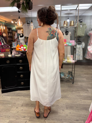 Summer Breeze Sleeveless Maxi Dress-Dresses-Elle Gray-Evergreen Boutique, Women’s Fashion Boutique in Santa Claus, Indiana