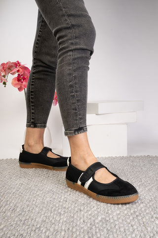 Corky's Black Calm Down Sneakers