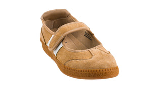 Corky's Camel Faux Suede Calm  Down Sneakers