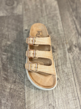 Threes Company Sandals by Corkys