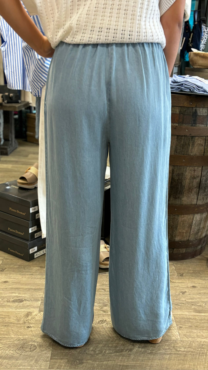 Hannah Drawcord Pants-Pants-Doe and Rae-Evergreen Boutique, Women’s Fashion Boutique in Santa Claus, Indiana