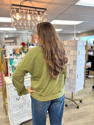 Vintage Vibes Mineral Washed Sweatshirt