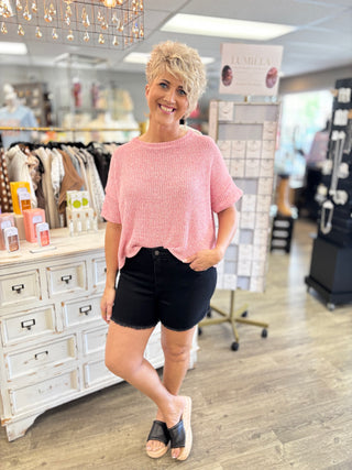 Strawberry Lemonade Knit Sweater