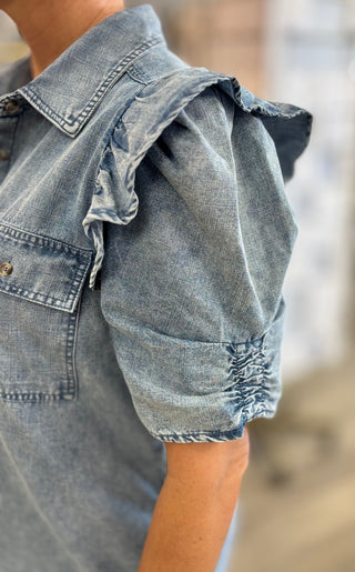 The Lived In Denim Dress 💙