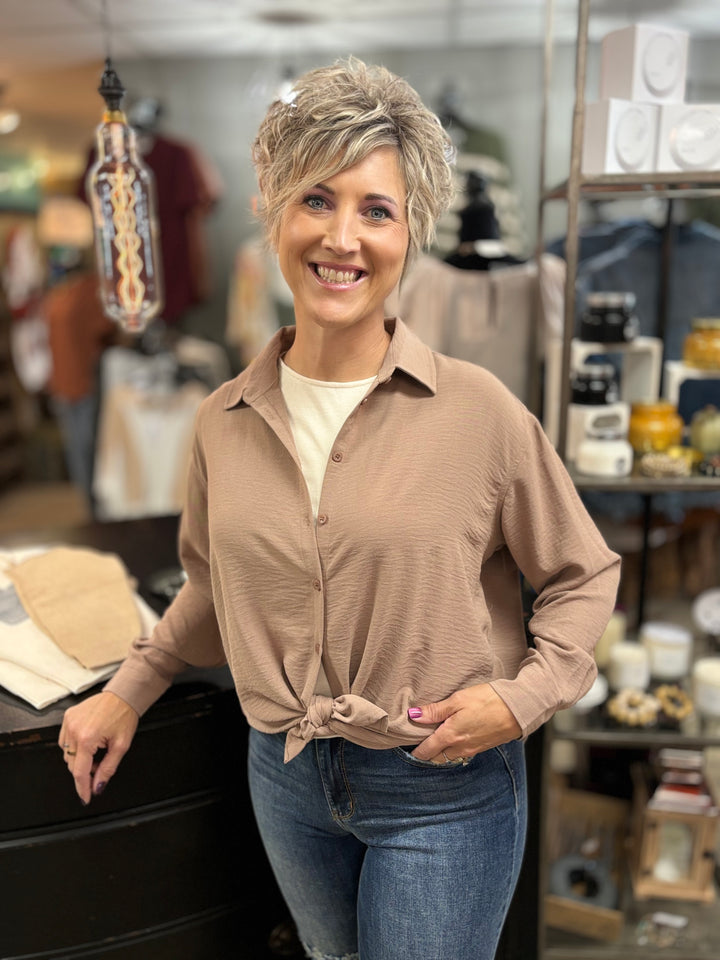 Lyla Airflow Long Sleeve Top-MITTOSHOP-Evergreen Boutique, Women’s Fashion Boutique in Santa Claus, Indiana