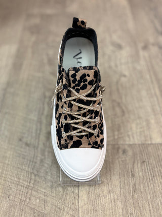 Very G Aman Prints Sneaker - Tan Leopard