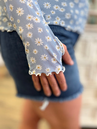 Daisy Dreams Mesh Top