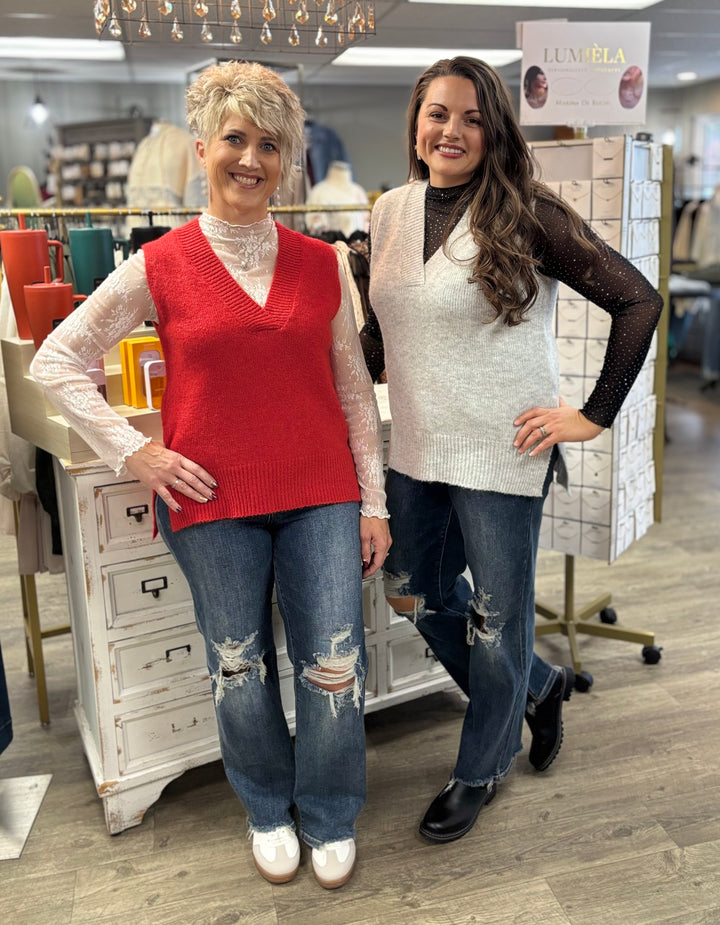 The Mabel Super Soft Vest-Tops-La Miel-Evergreen Boutique, Women’s Fashion Boutique in Santa Claus, Indiana