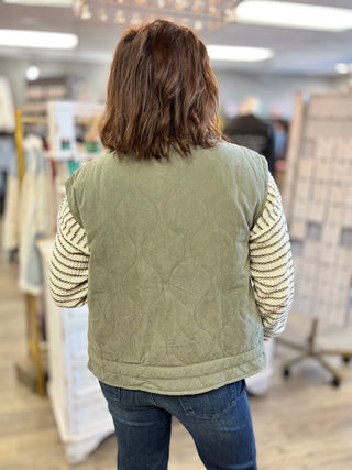 Quilted Padded Puffer Vest