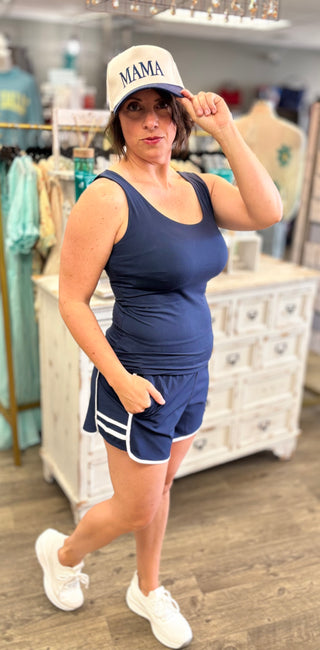 Go-To Active Short — Navy