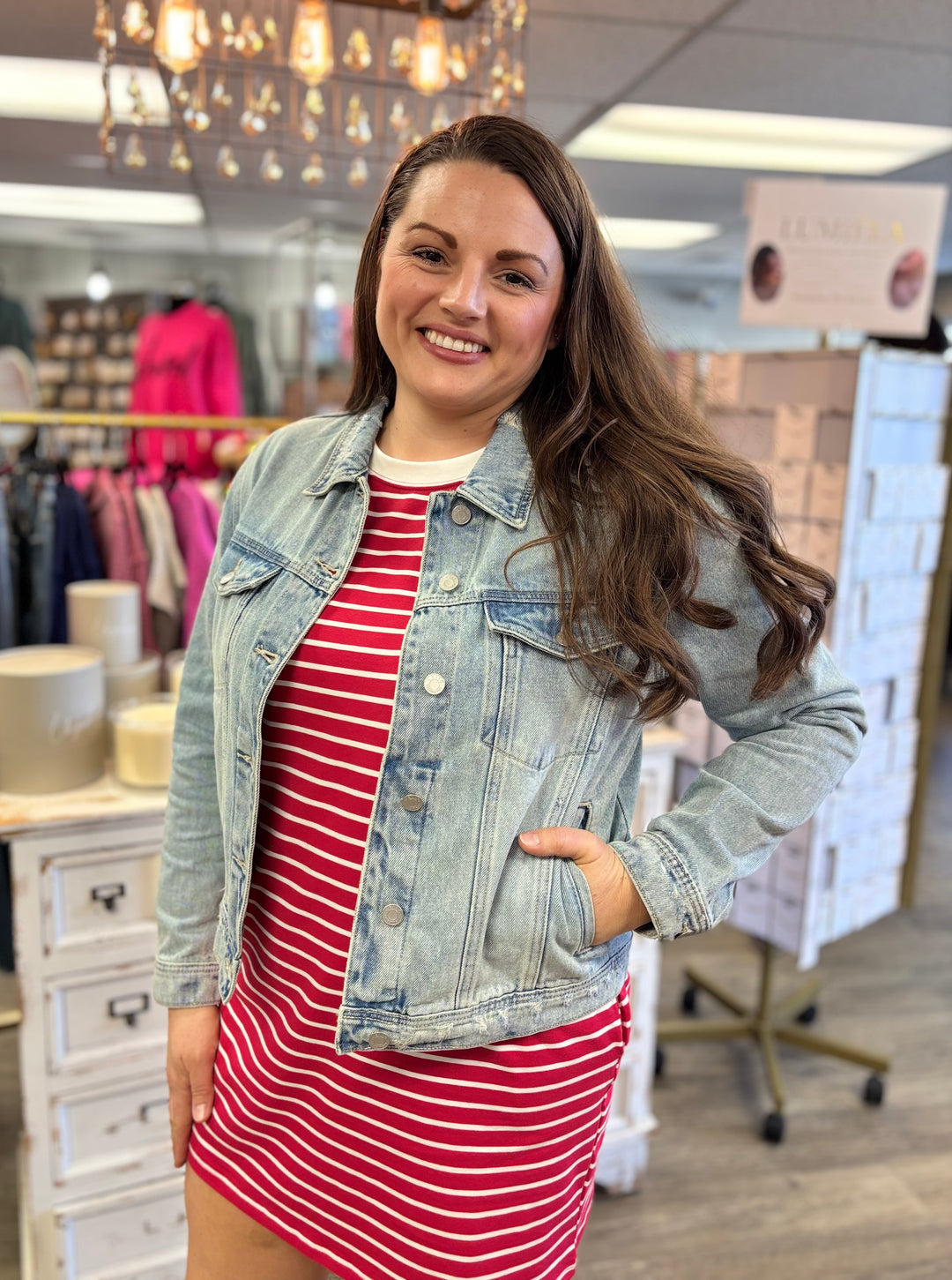 Cherry Soda Stripe Dress