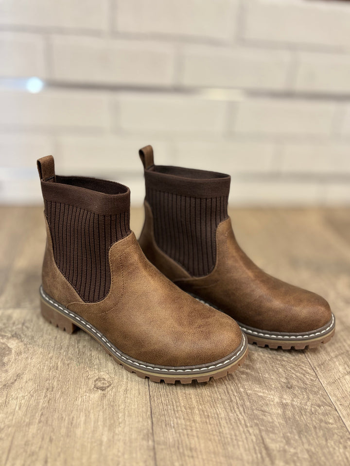 Corkys Cabin Fever Boot, Tan-Boots-Corkys-Evergreen Boutique, Women’s Fashion Boutique in Santa Claus, Indiana