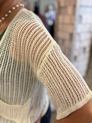 Breezy Does It Knit Crochet Cardigan
