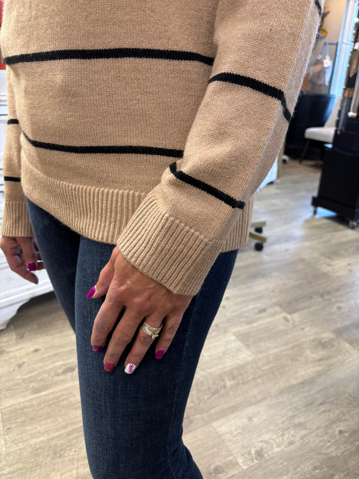 The Cookie Dough Sweater-Tops-LA MIEL-Evergreen Boutique, Women’s Fashion Boutique in Santa Claus, Indiana