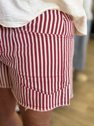 Picnic Perfect Striped Shorts