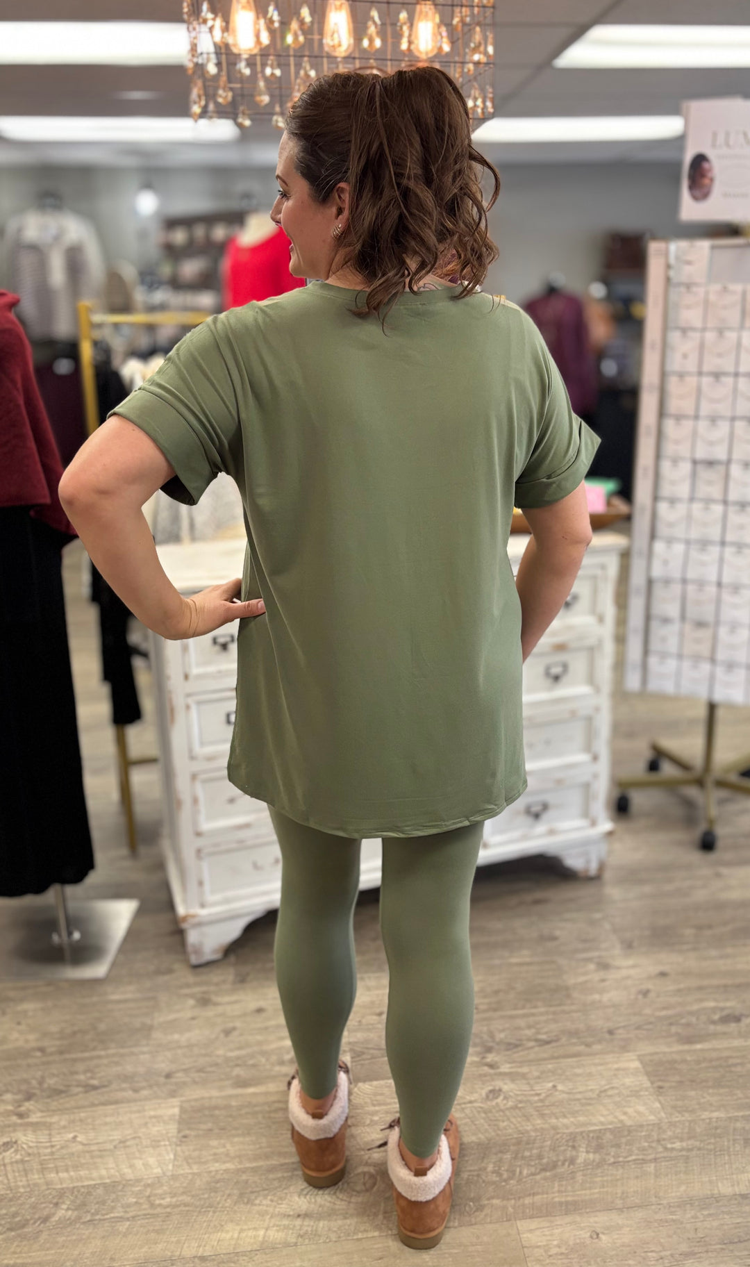 Brushed Microfiber Lounge Set-Activewear Sets-Zenana-Evergreen Boutique, Women’s Fashion Boutique in Santa Claus, Indiana