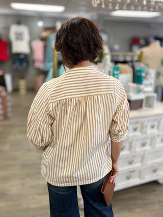 The Obvious Choice Striped Top