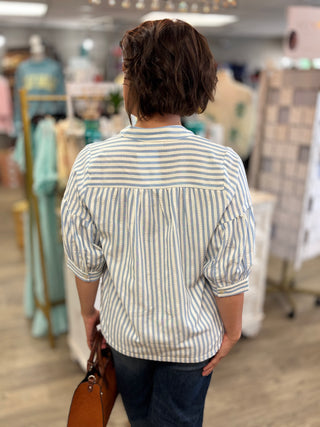 The Obvious Choice Striped Top