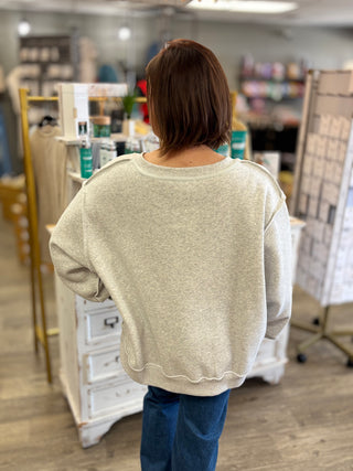 INDIANA/IN Reversible Varsity Sweatshirt