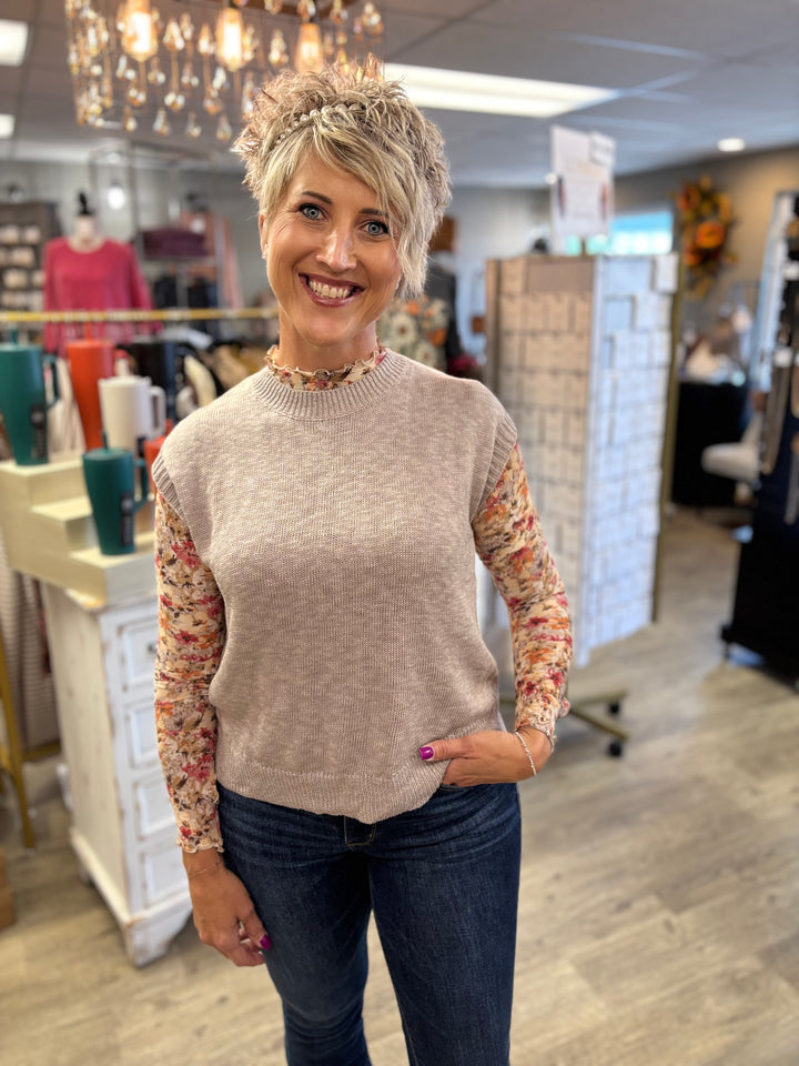 The Signature Layer Vest-Tops-La Miel-Evergreen Boutique, Women’s Fashion Boutique in Santa Claus, Indiana
