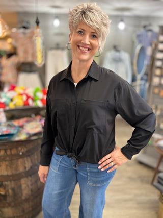 The Vivienne Oversized Top-Tops-Rae Mode-Evergreen Boutique, Women’s Fashion Boutique in Santa Claus, Indiana