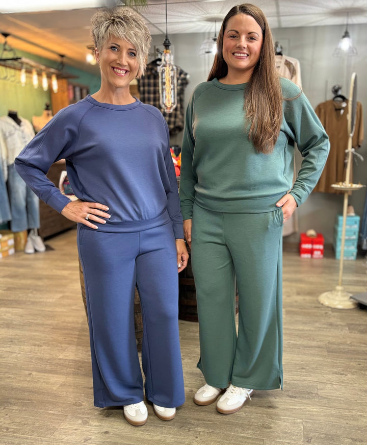 The Chill Pant Lounge Pants-bottoms-Zenana-Evergreen Boutique, Women’s Fashion Boutique in Santa Claus, Indiana