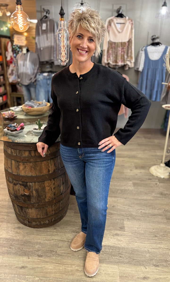The Jetset Sweater-Tops-Hyfve-Evergreen Boutique, Women’s Fashion Boutique in Santa Claus, Indiana