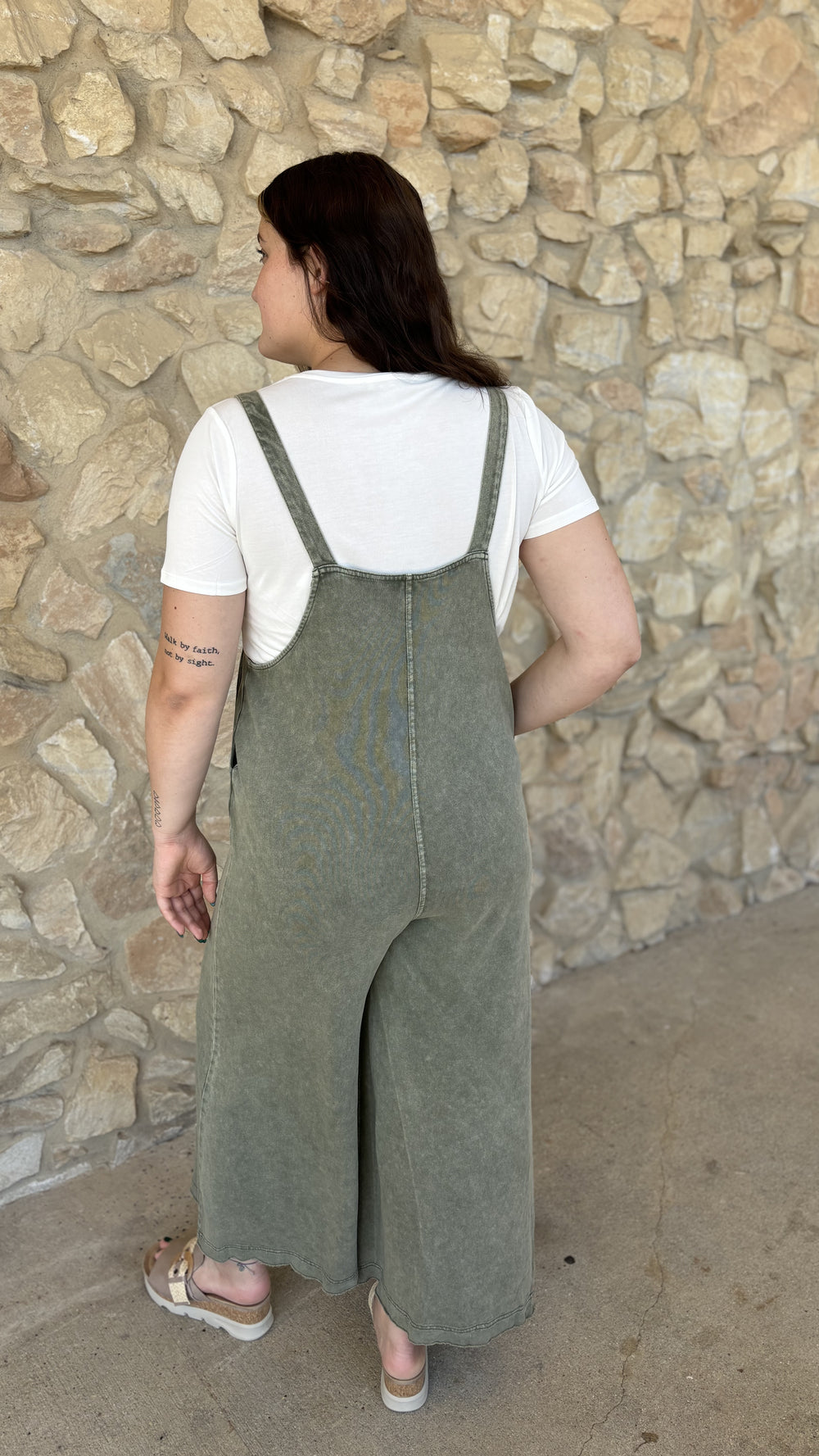 Mineral Wash Jumpsuit Overalls-Rompers & Jumpsuits-Mittoshop-Evergreen Boutique, Women’s Fashion Boutique in Santa Claus, Indiana