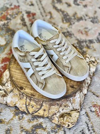 Corkys Hey Girl No Chaser Washed Tan Denim-Shoes-Corkys-Evergreen Boutique, Women’s Fashion Boutique in Santa Claus, Indiana