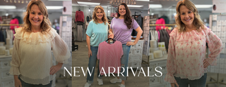 new arrivals at evergreen boutique