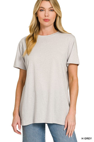 Boyfriend Round Neck Tee