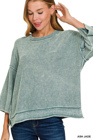 The Monroe 3/4 Sleeve Sweater