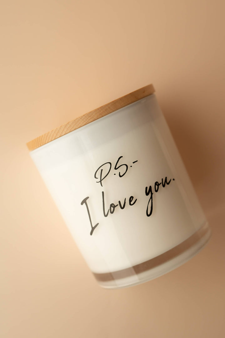 PS I Love You Valentines Soy Candle