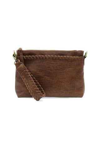 Oakleigh Whipstitch Wristlet/Crossbody