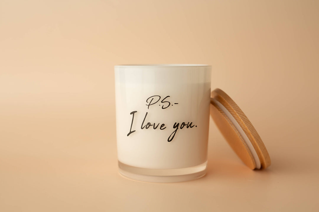 PS I Love You Valentines Soy Candle