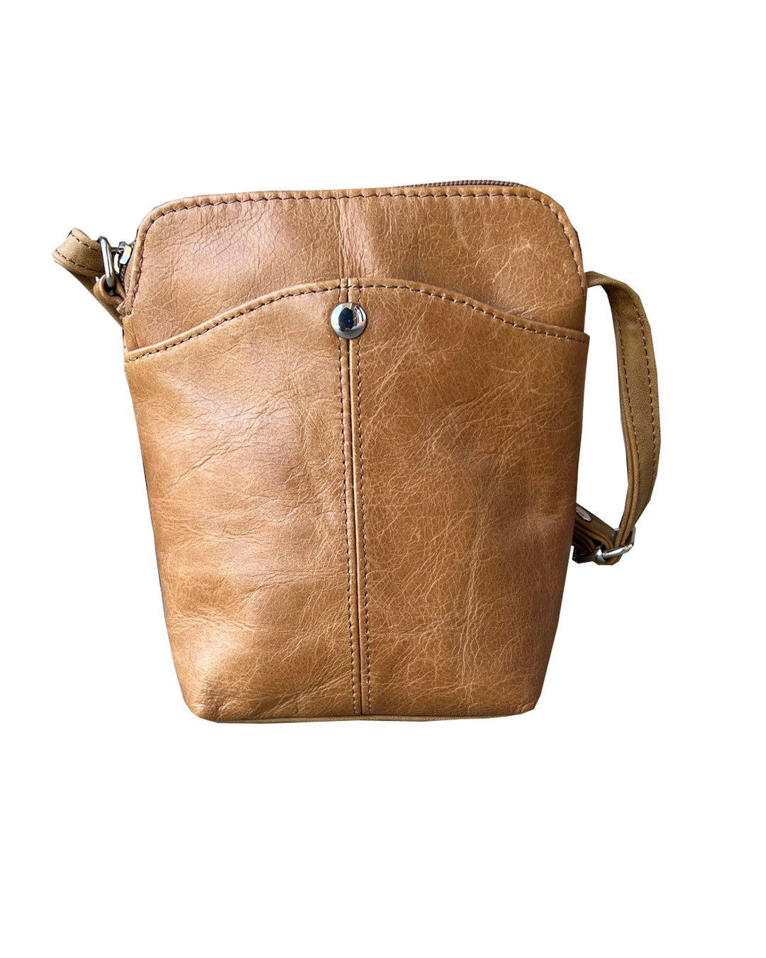 Cowhide Women Mini Crossbody-Handbags-Roma Leathers, Inc.-Evergreen Boutique, Women’s Fashion Boutique in Santa Claus, Indiana