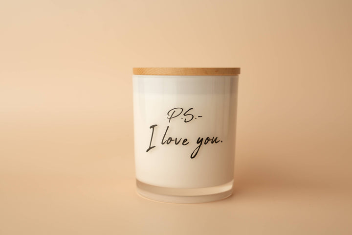 PS I Love You Valentines Soy Candle