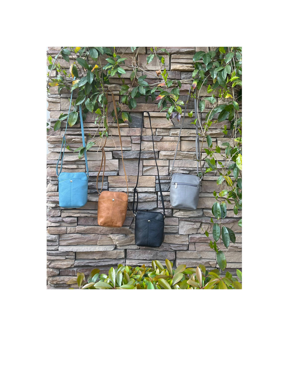 Cowhide Women Mini Crossbody-Handbags-Roma Leathers, Inc.-Evergreen Boutique, Women’s Fashion Boutique in Santa Claus, Indiana