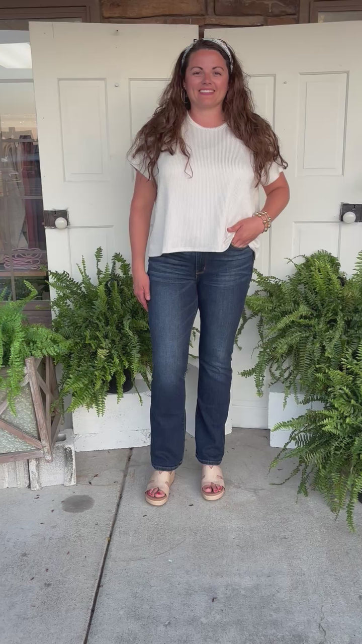 Judy Blue Basic Becky Bootcut Jeans