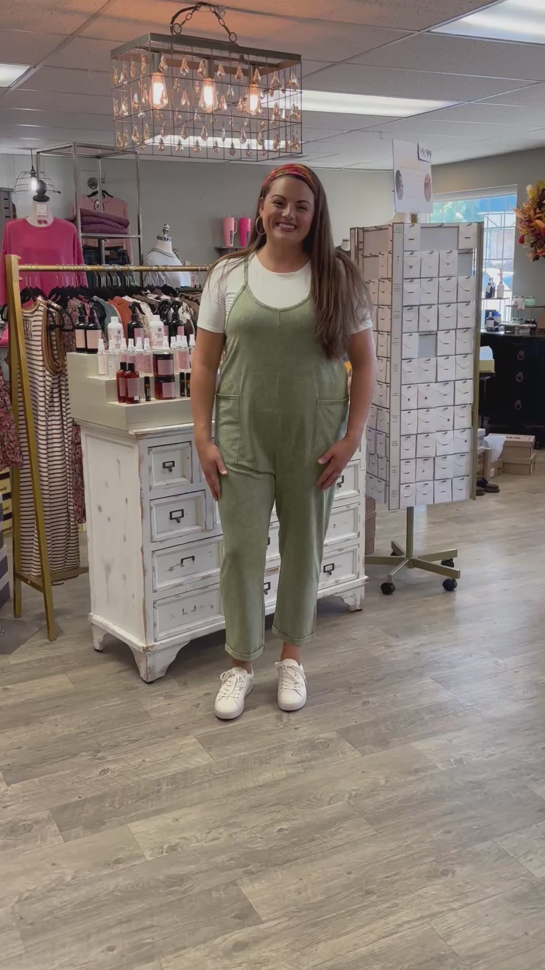 Off  Duty Jumpsuit by Zenana