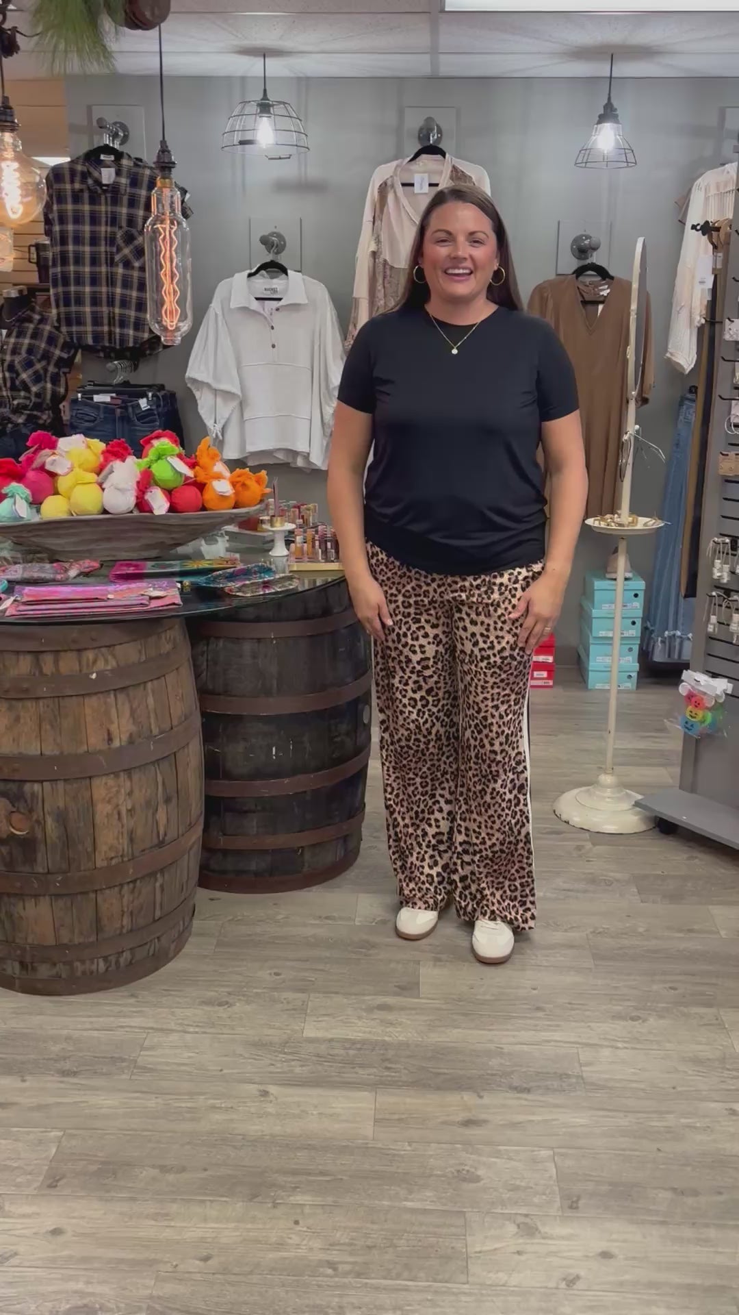 On The Prowl Leopard Print Pants