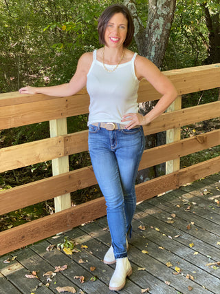 Zenana Ribbed Soft Rayon Cami-Tank Tops-Zenana-Evergreen Boutique, Women’s Fashion Boutique in Santa Claus, Indiana