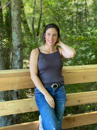 Zenana Ribbed Soft Rayon Cami-Tank Tops-Zenana-Evergreen Boutique, Women’s Fashion Boutique in Santa Claus, Indiana